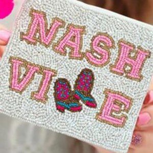 Nashville Beaded Coin Purse